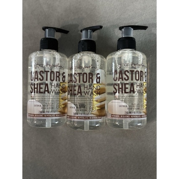 urban hydration castor & shea‎ hand wash pack of 3 - Picture 1 of 4